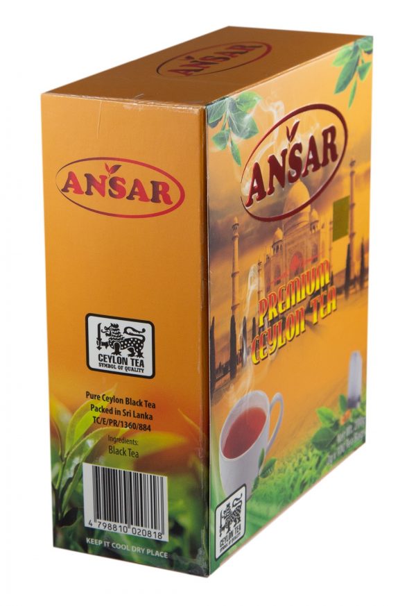 Чай Ansar Premium Ceylon Tea в пакетиках 100*2г