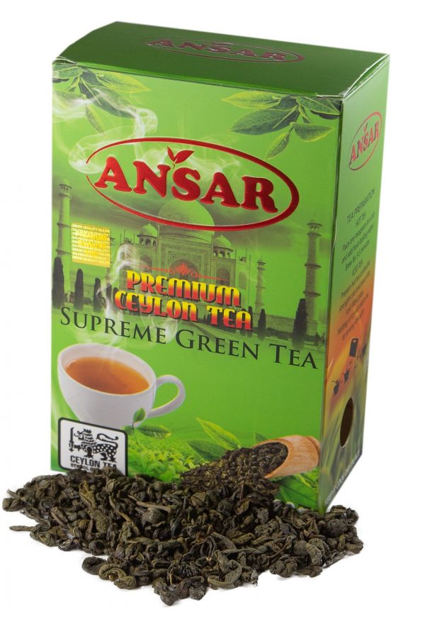 Зеленый чай Ansar Supreme Green Tea листовой 200г