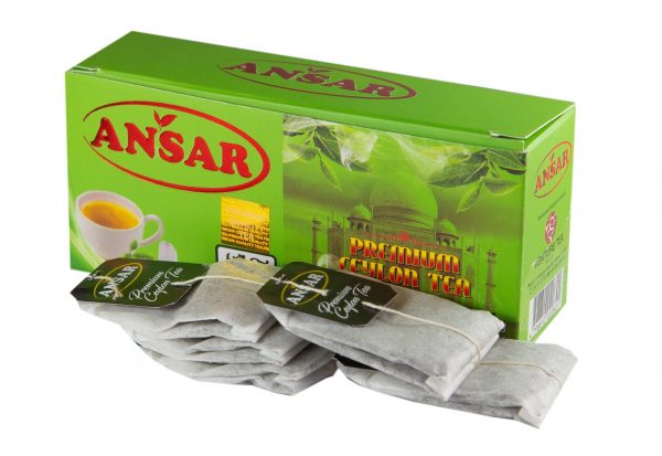 Зеленый чай Ansar Premium Ceylon Tea в пакетиках 25*2г