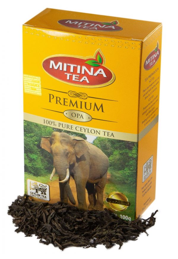 Чай Mitina Premium OPA листовой 100г