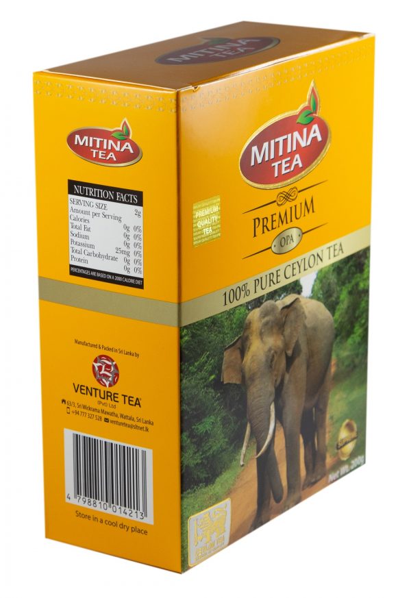 Чай Mitina Premium OPA листовой 200г