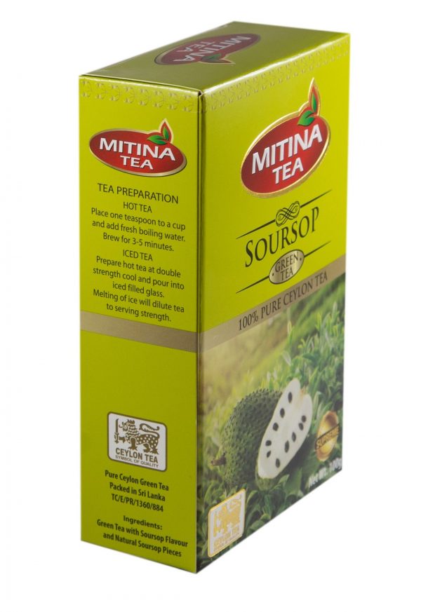 Зеленый чай Mitina Green Tea Soursop 100г